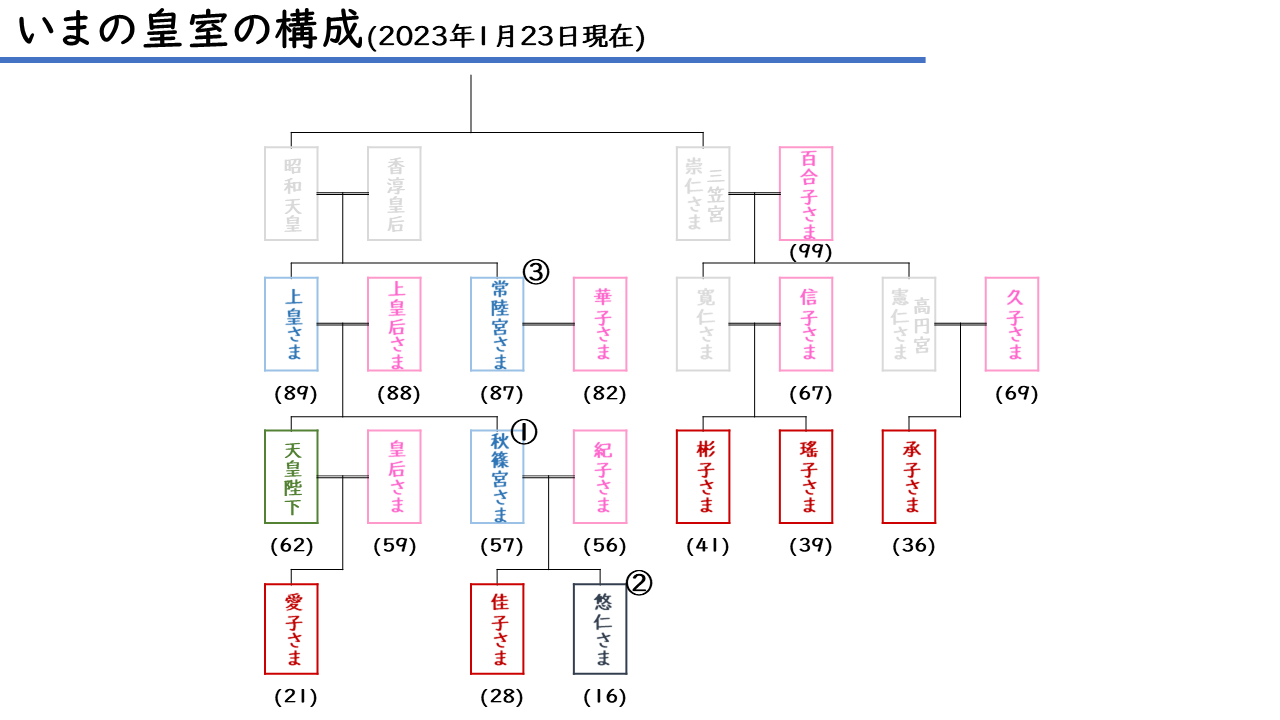 皇室の家系図を書いてみたら、皇位継承がヤバい事が一目瞭然(副音声つき) – 愛子天皇への道 ~ Princess Aiko: Path to ...